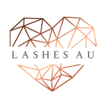 Lashes AU Logo as a watermark